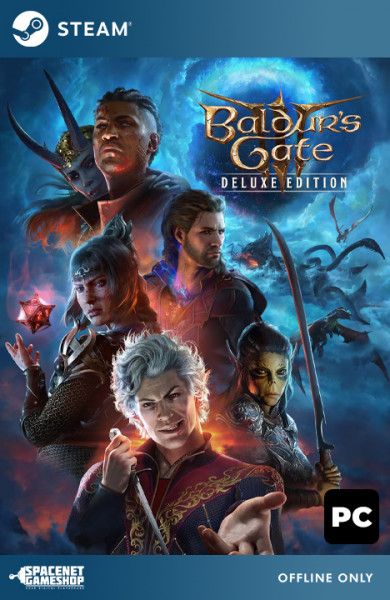 Baldurs Gate III 3 - Deluxe Edition Steam [Offline Only]
